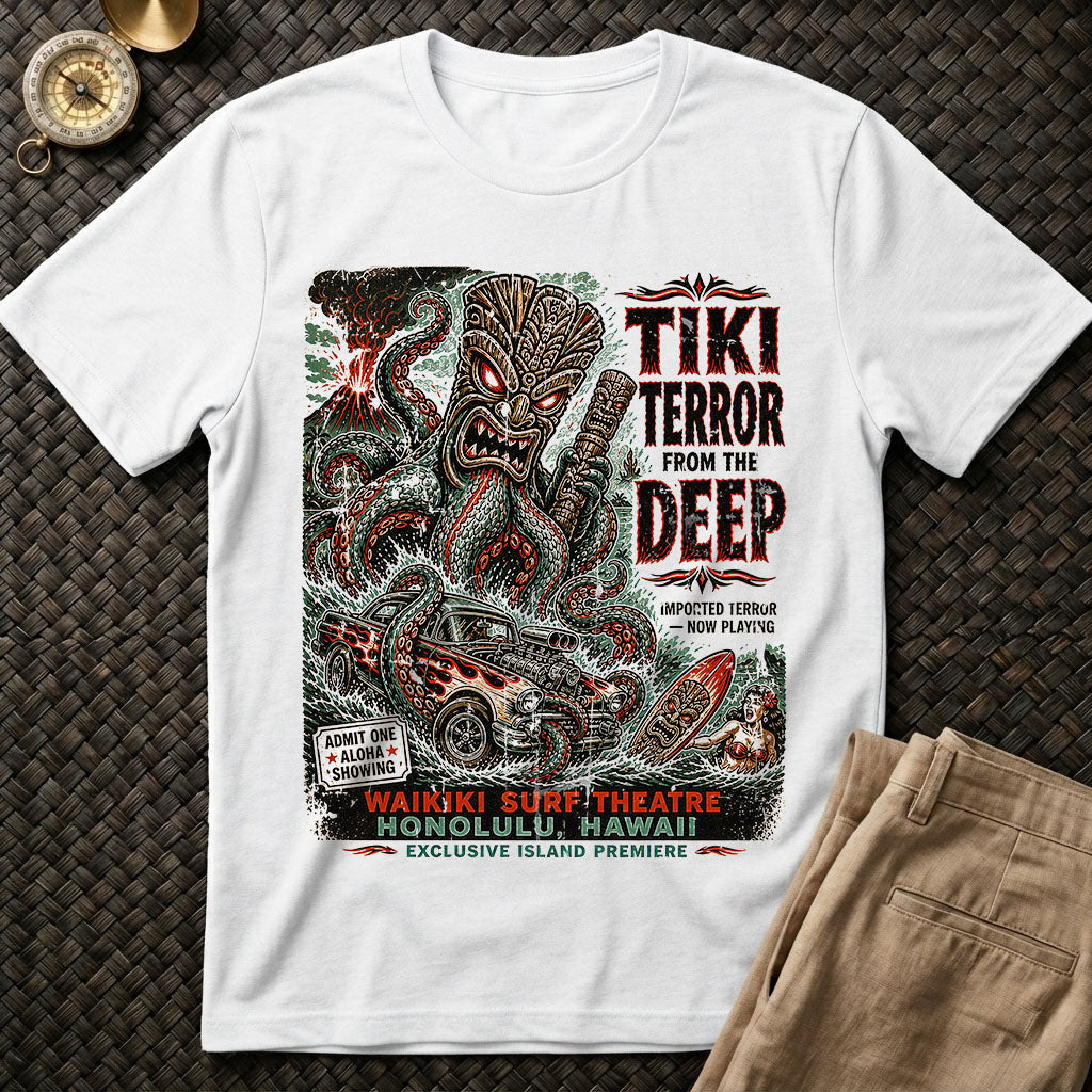 Tiki Terror From the Deep Tee