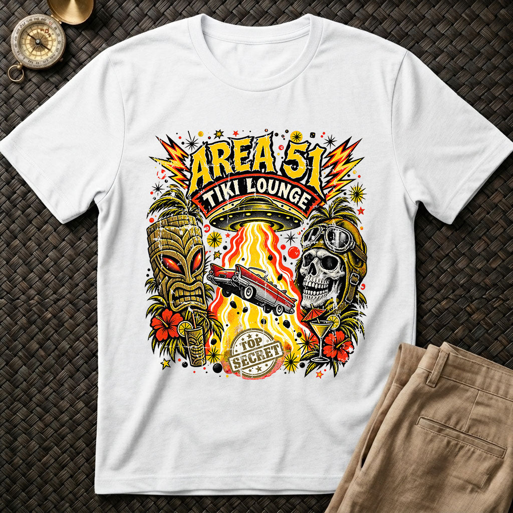 Area 51 Tiki Lounge Tee