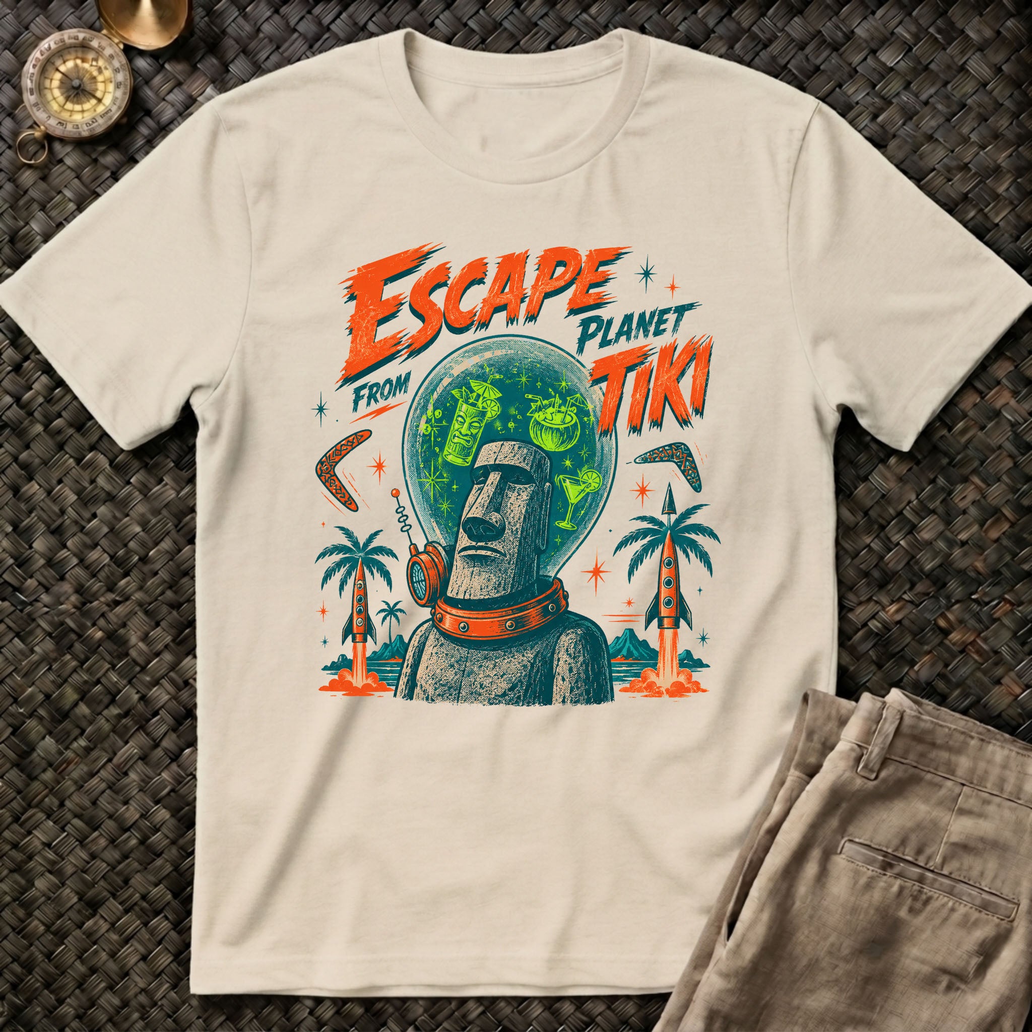 Escape from Planet Tiki T-Shirt