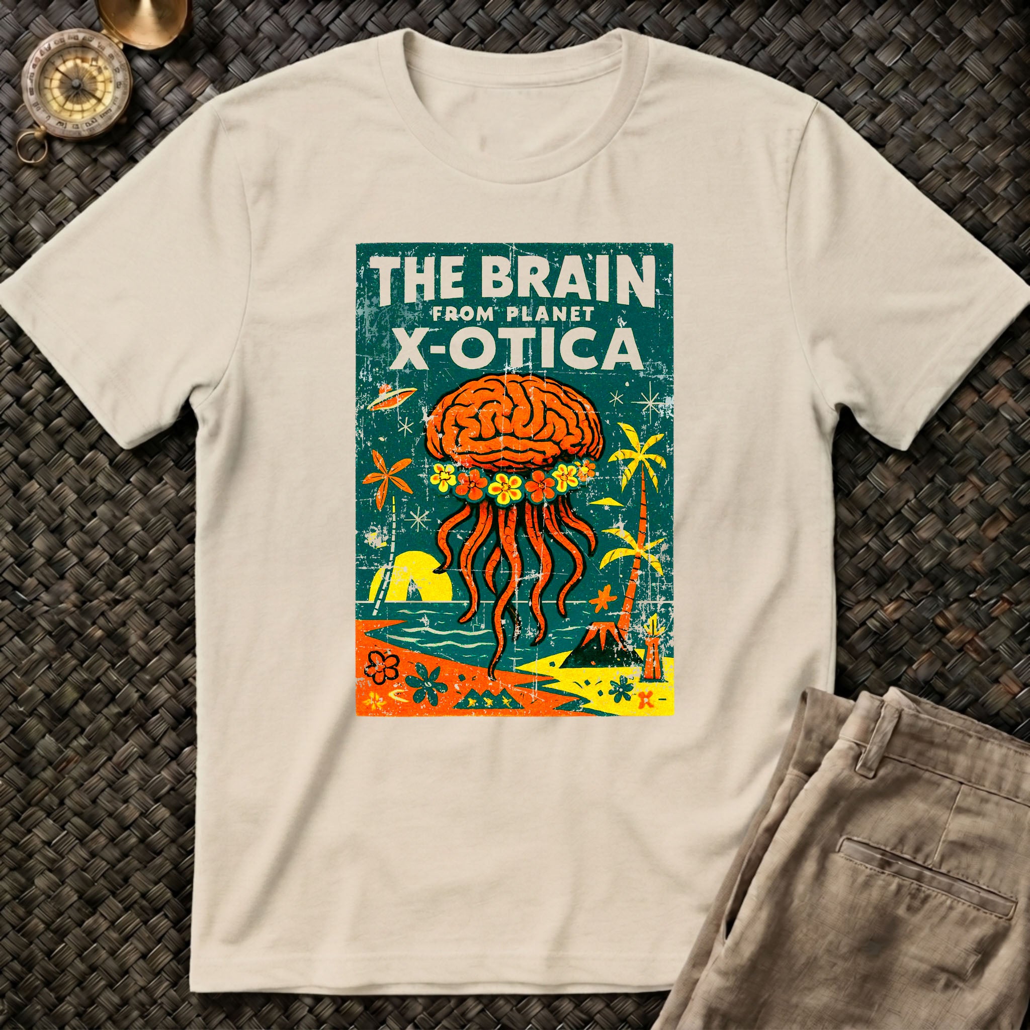 Brain Planet X-Otica Tee