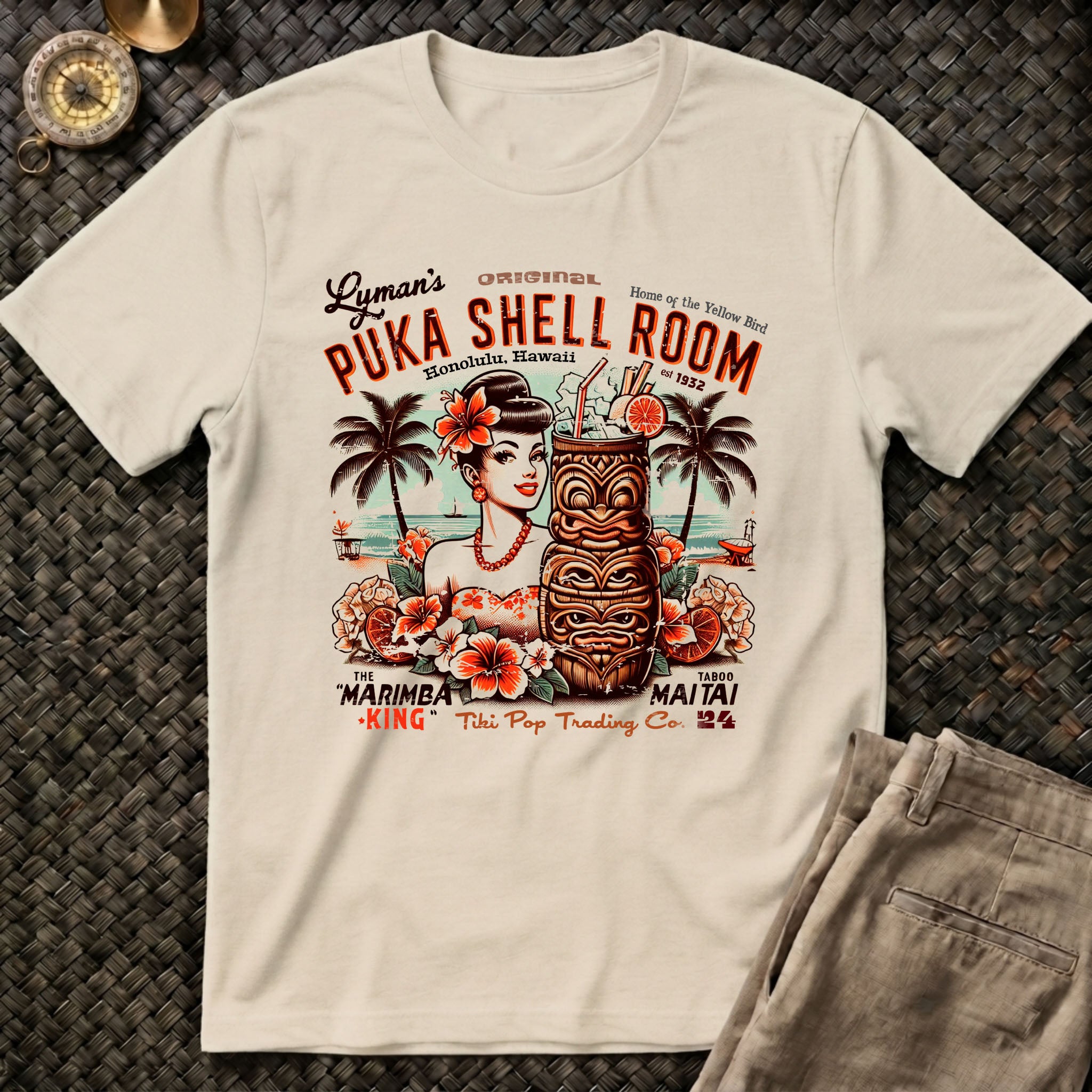 Lymans Puka Shell Room T-Shirt