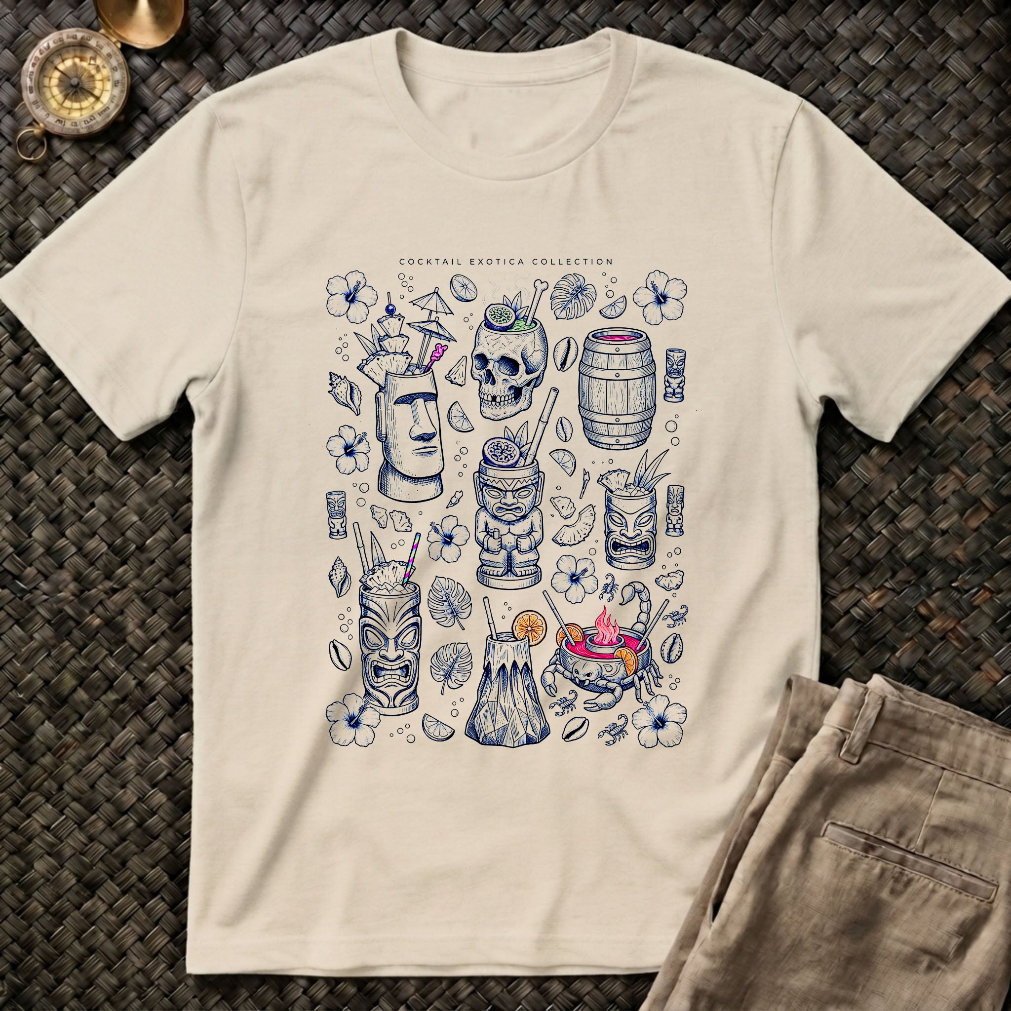 Exotica Tiki  Mug T-Shirt