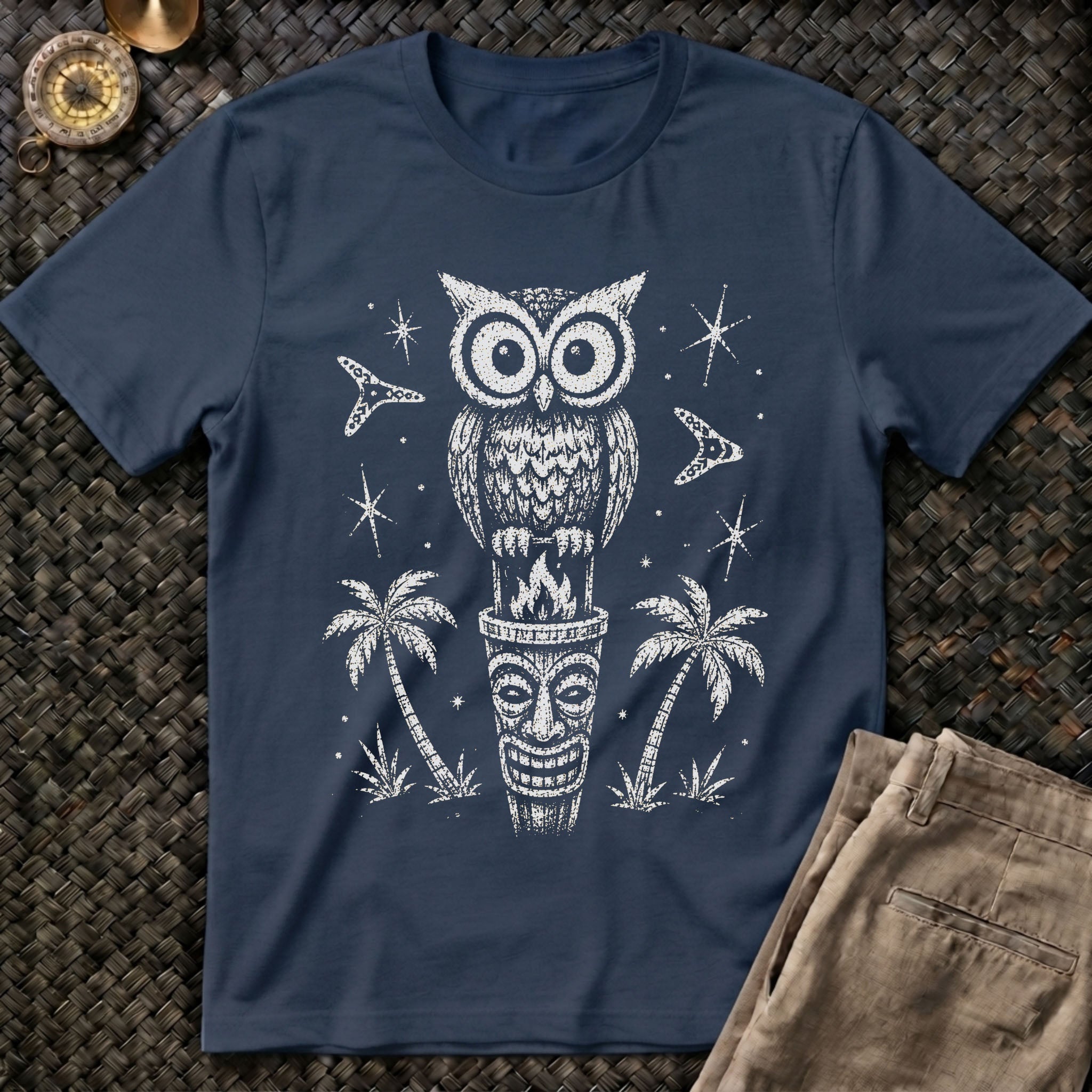 Tiki Owl T-Shirt