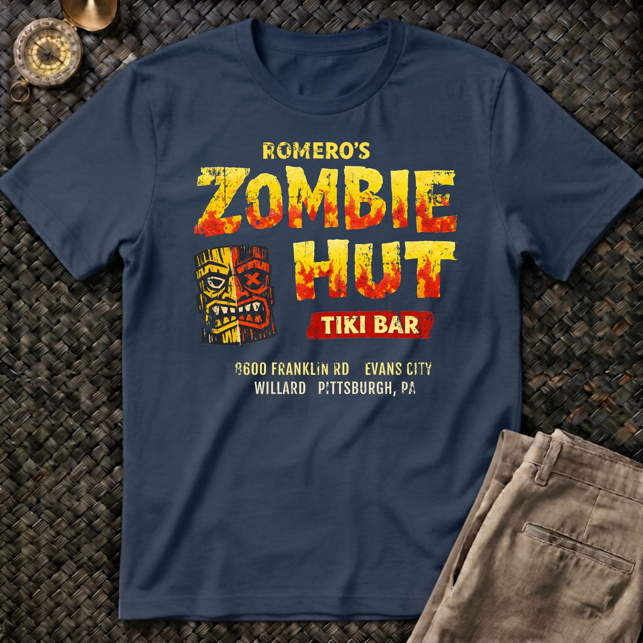 Romeros Zombie Hut T-Shirt