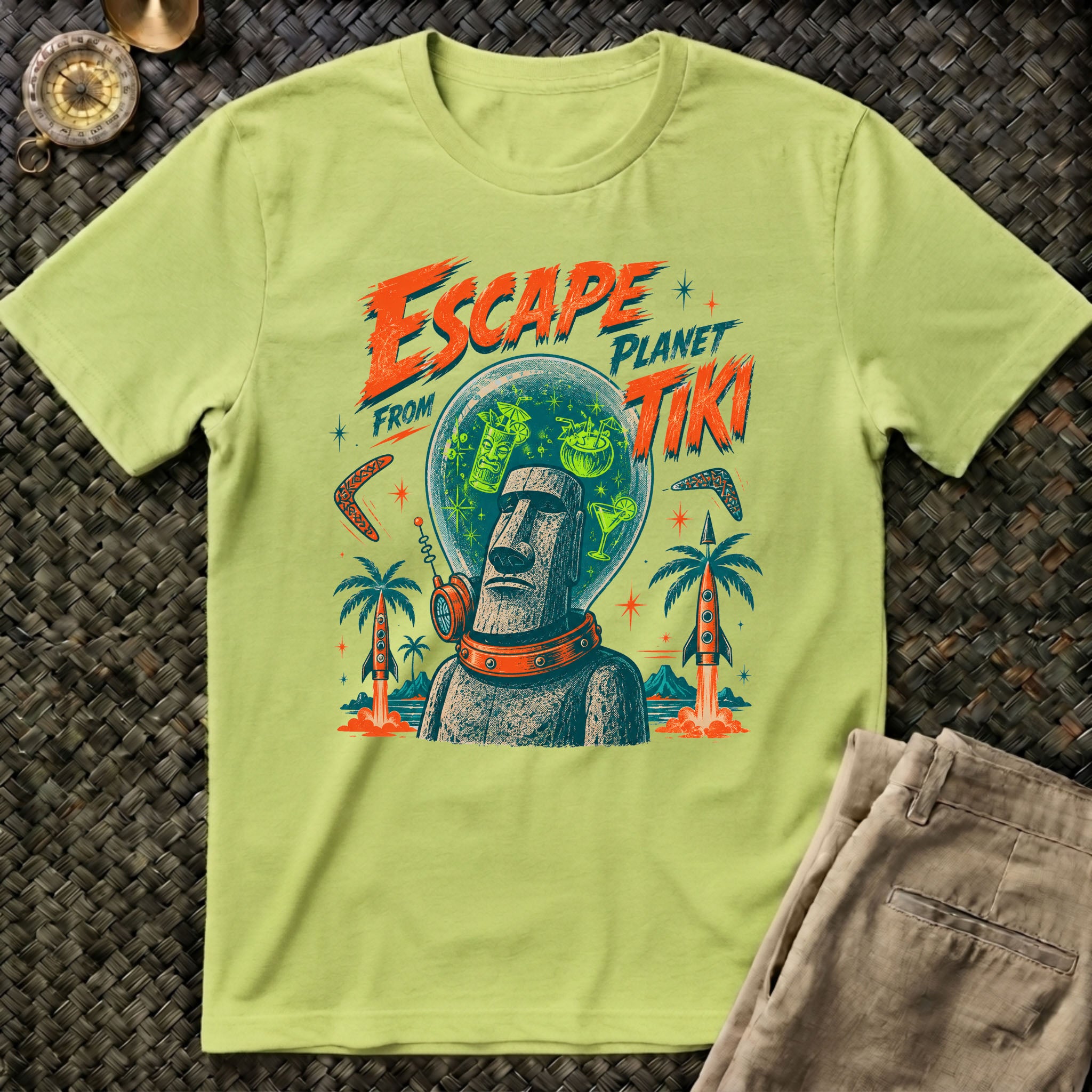 Escape from Planet Tiki T-Shirt
