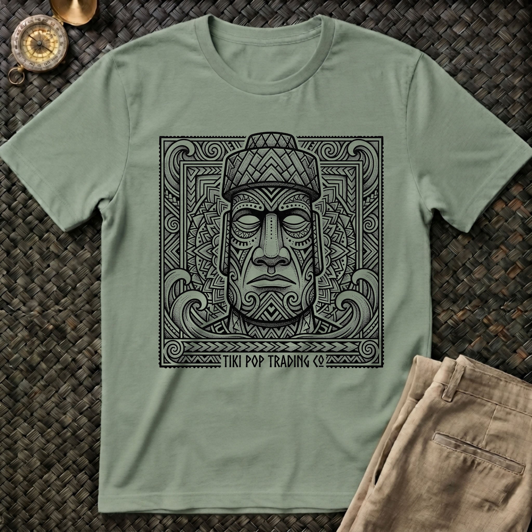 Tiki Pop Moai T-Shirt