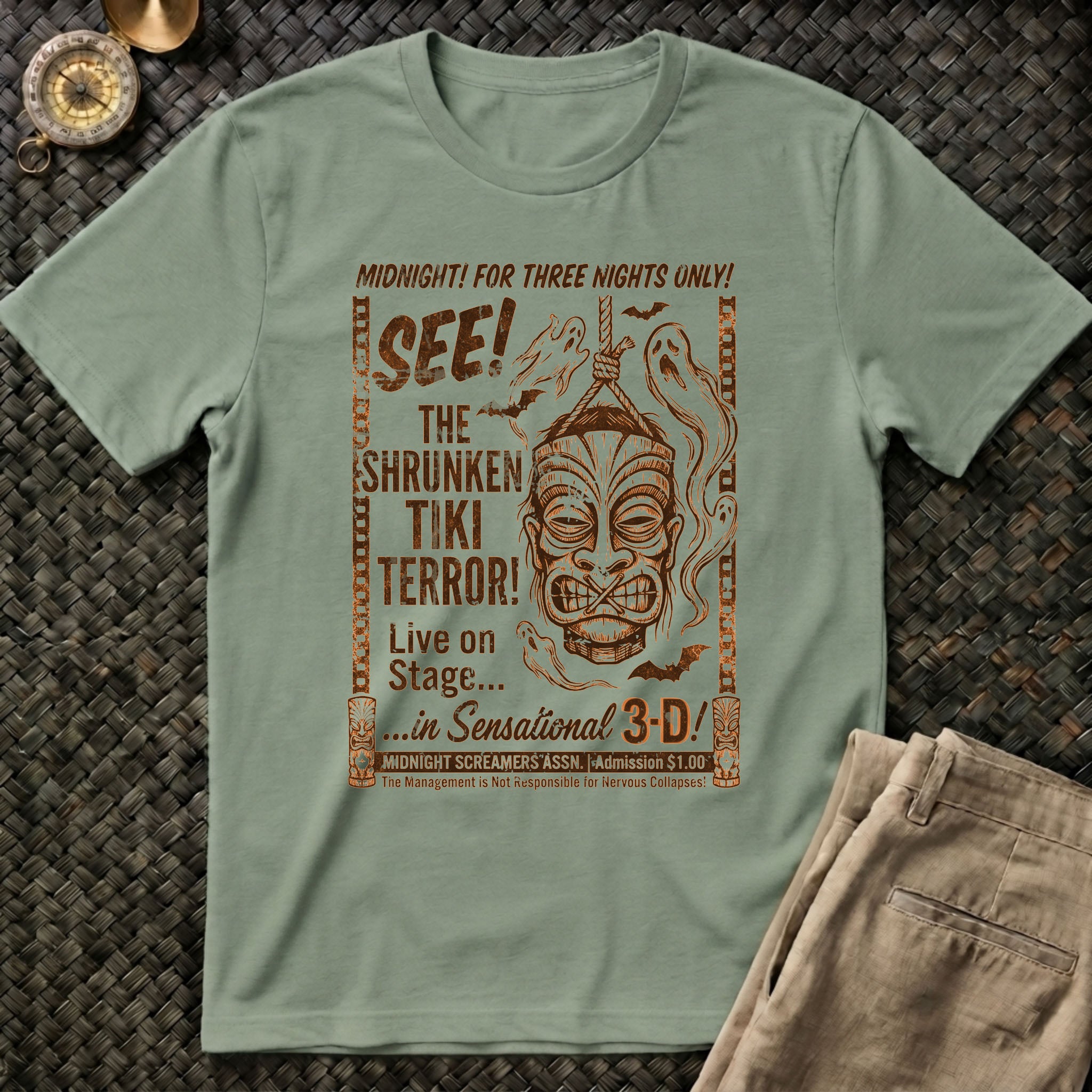 Shrunken Tiki T-Shirt