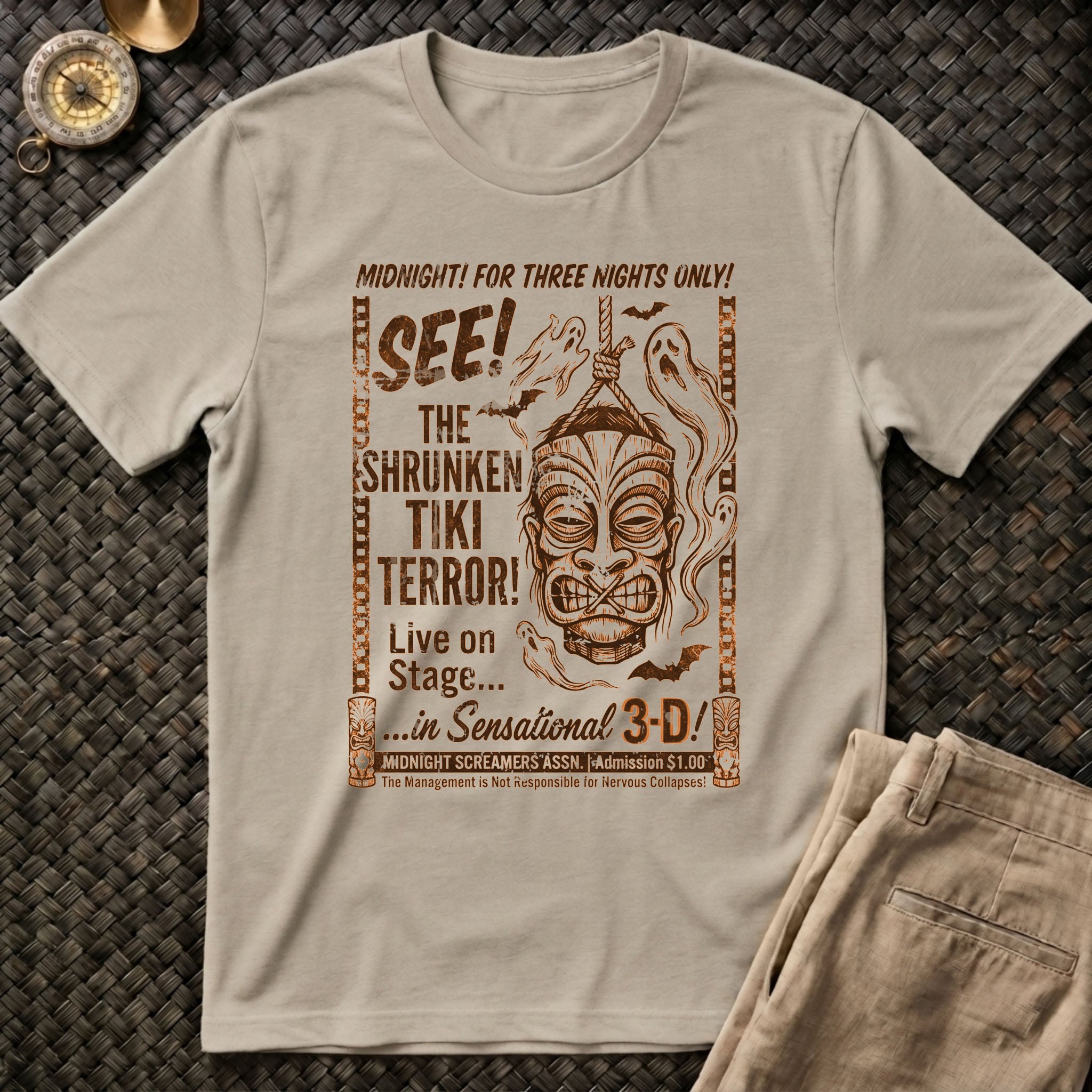 Shrunken Tiki T-Shirt