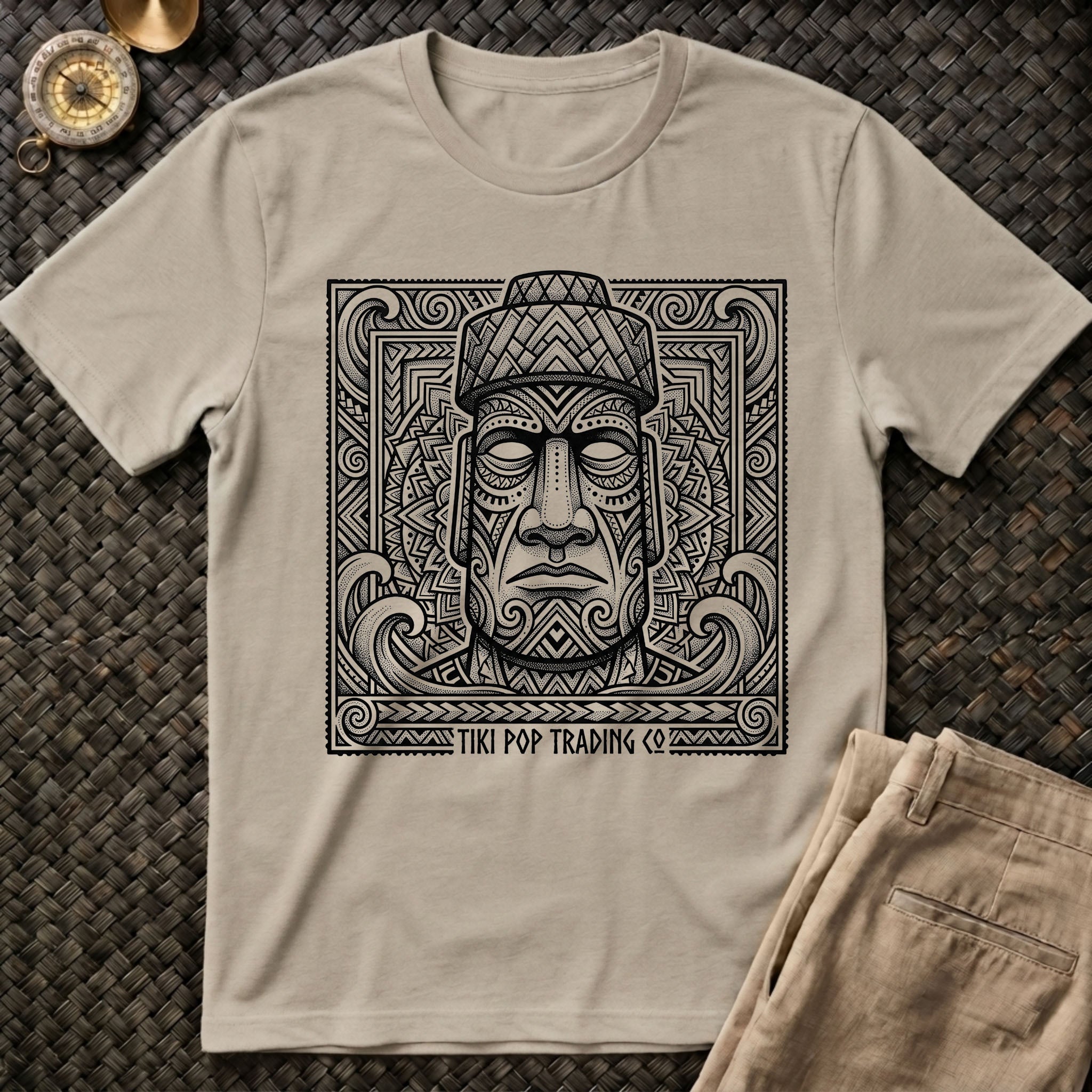 Tiki Pop Moai T-Shirt