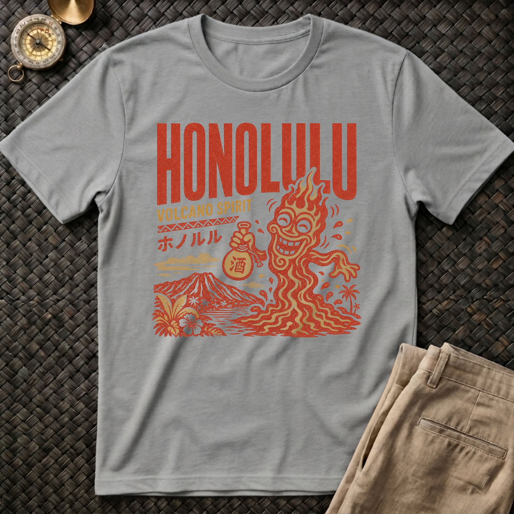 Honolulu Volcano Spirit T-Shirt