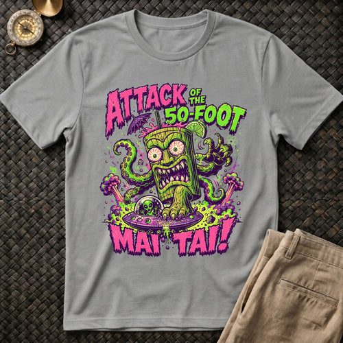Attack of the 50 foot Mai Tai T-Shirt