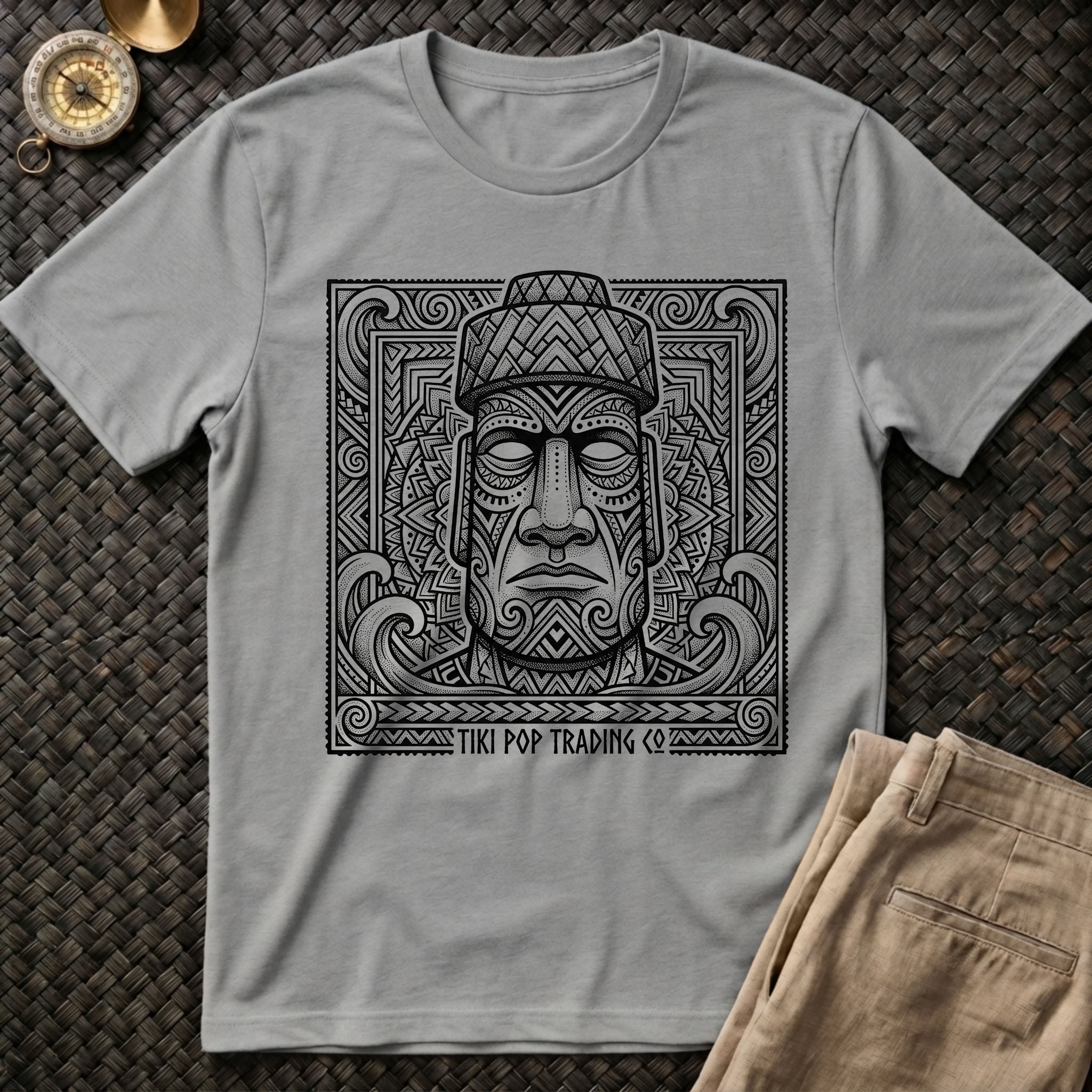 Tiki Pop Moai T-Shirt