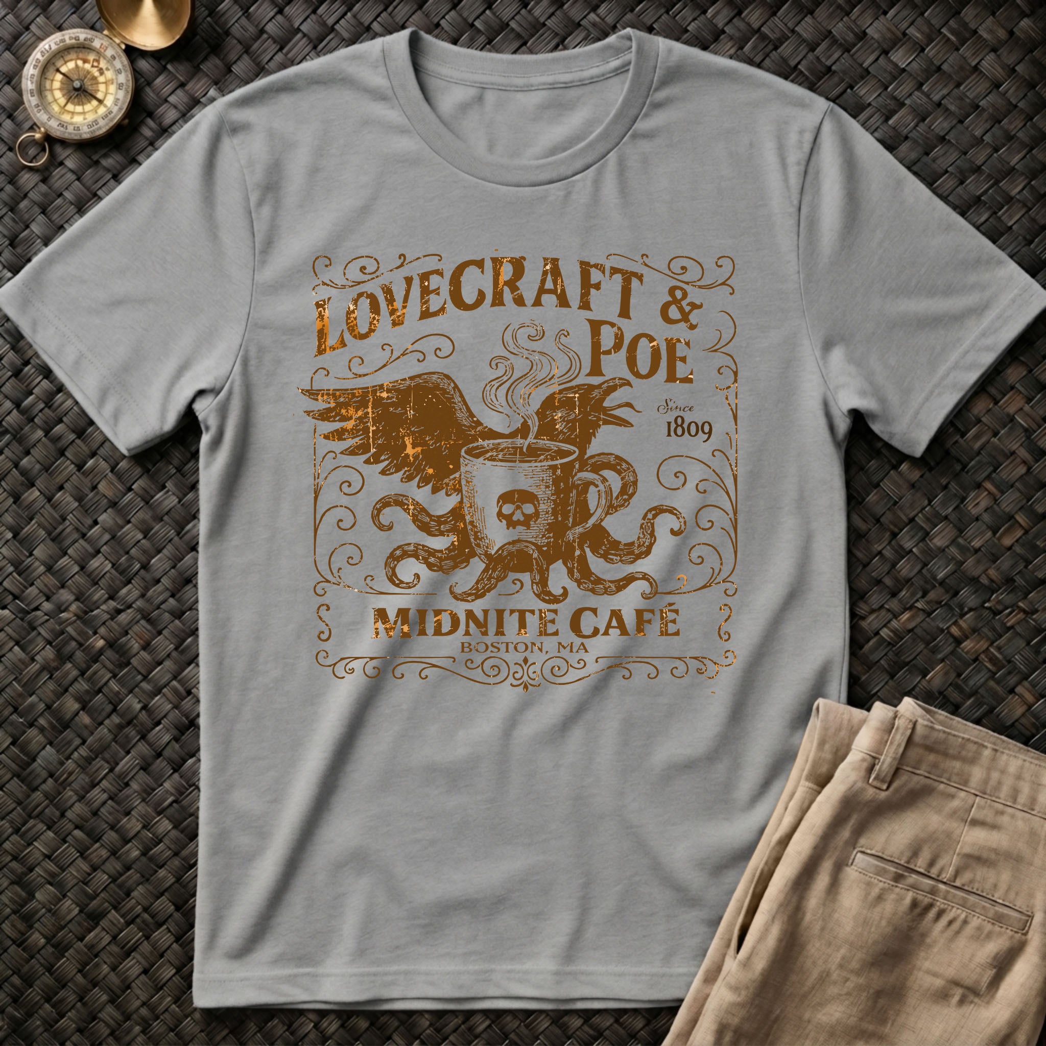 Lovecraft & Poe T-Shirt
