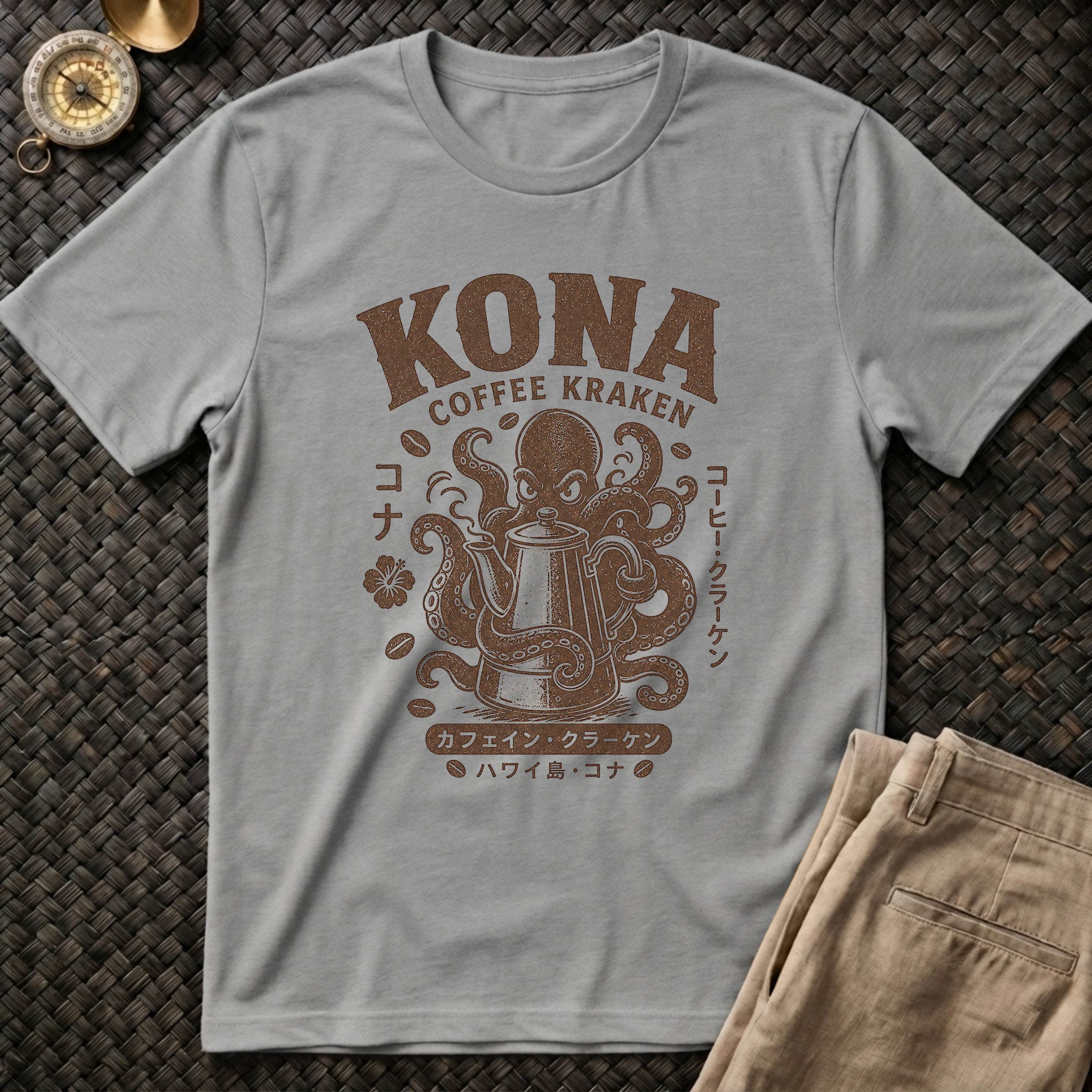 Kona Coffee Kraken T-Shirt
