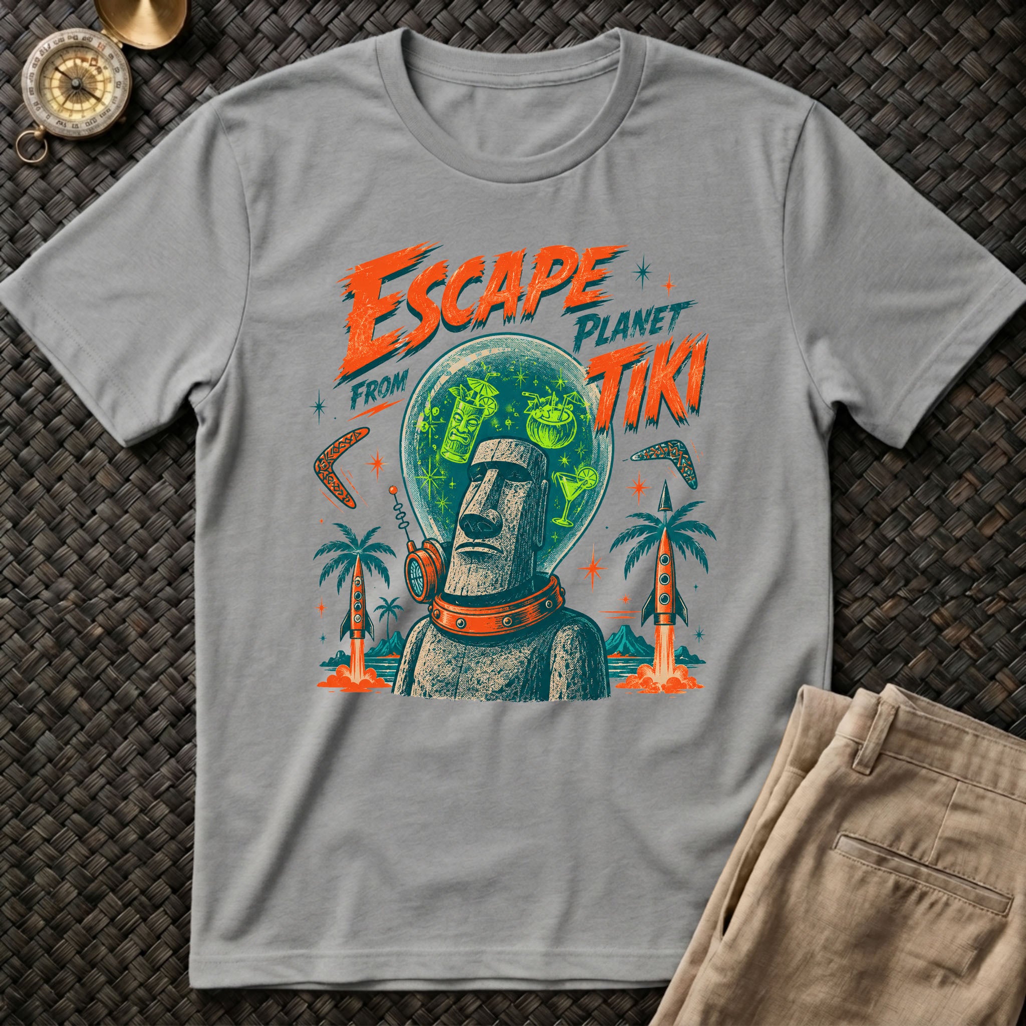 Escape from Planet Tiki T-Shirt