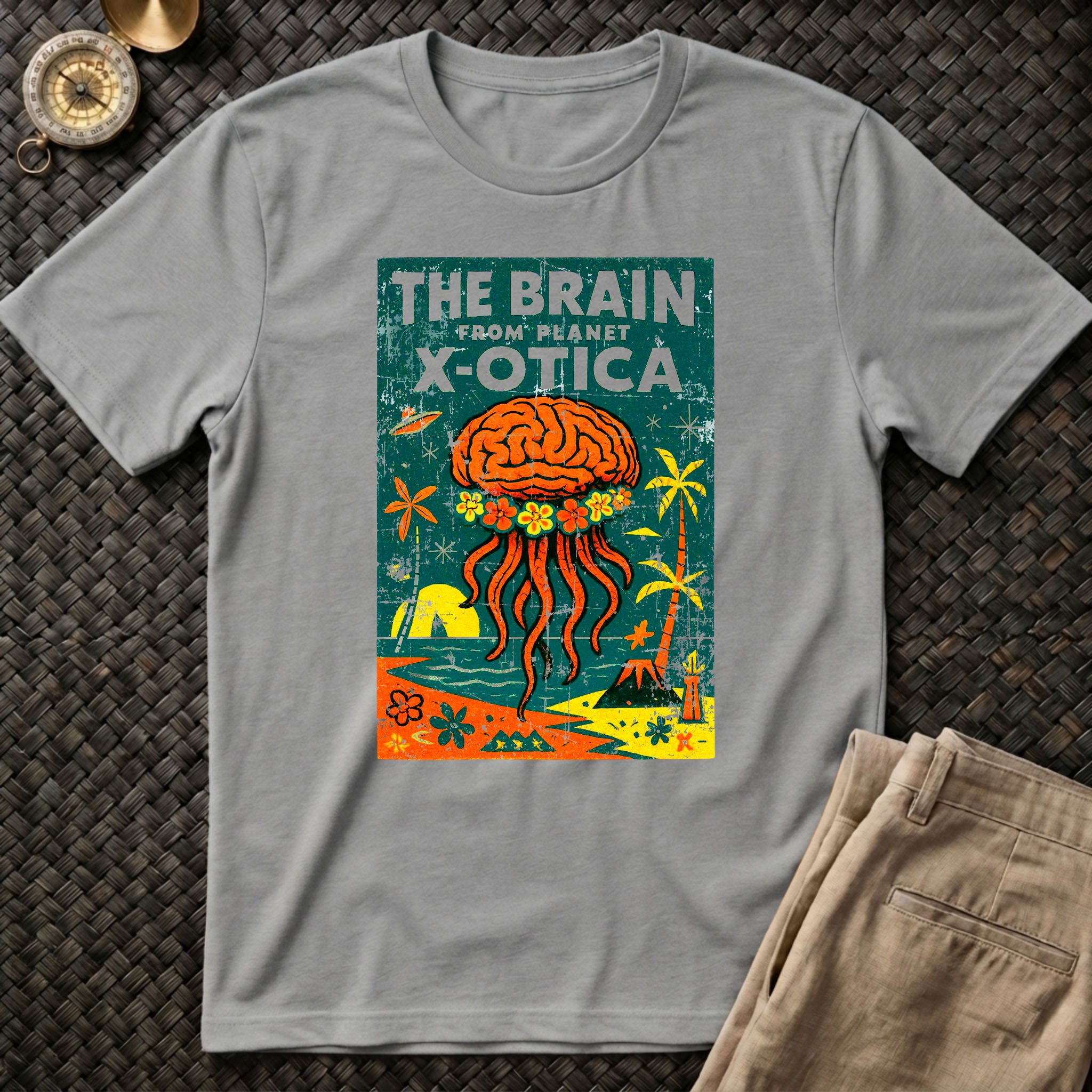 Brain Planet X-Otica Tee