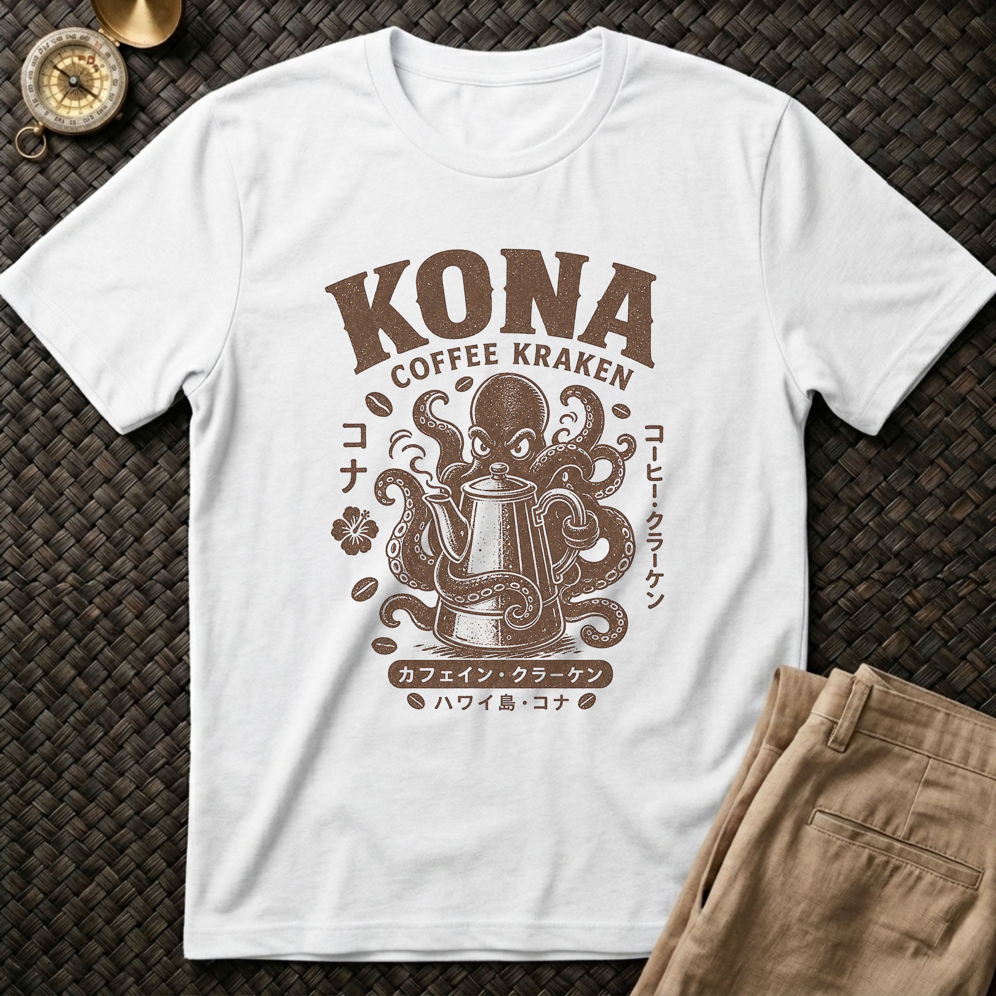 Kona Coffee Kraken T-Shirt