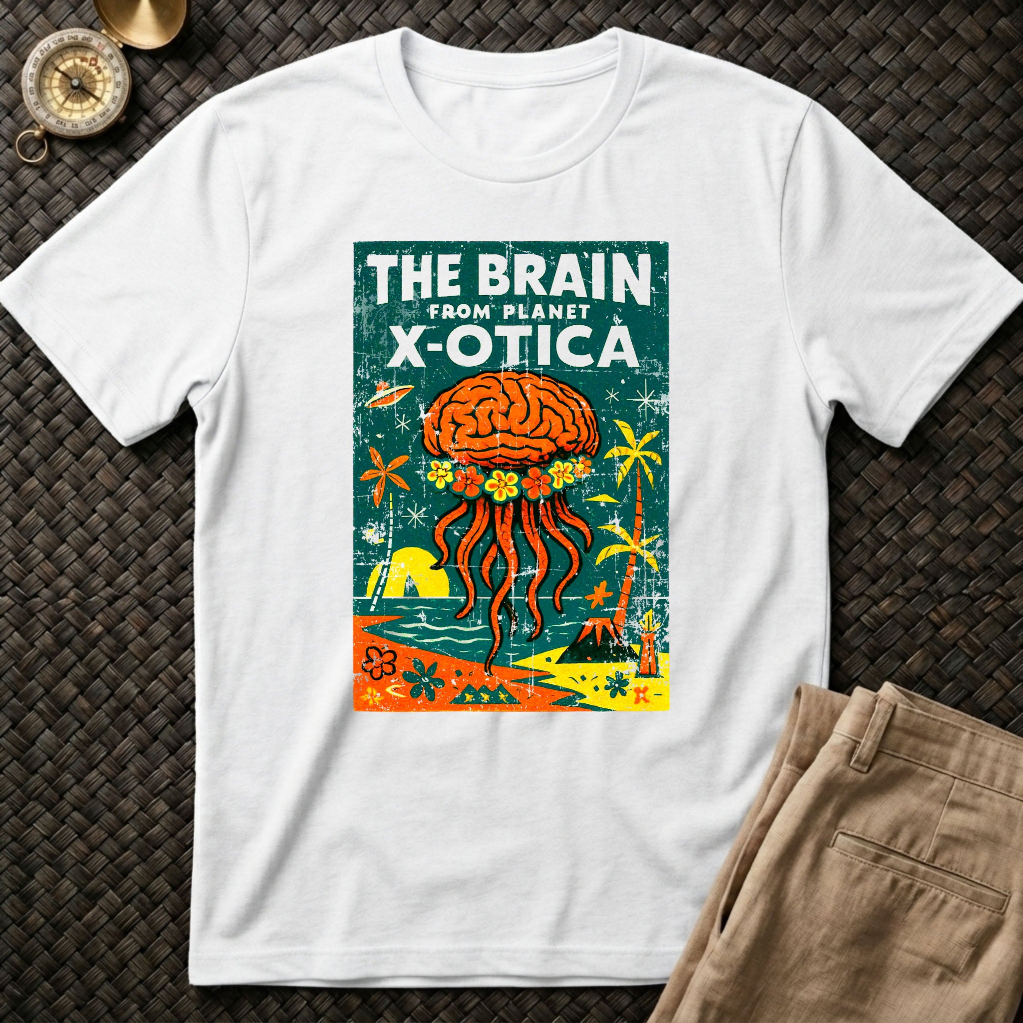 Brain Planet X-Otica Tee