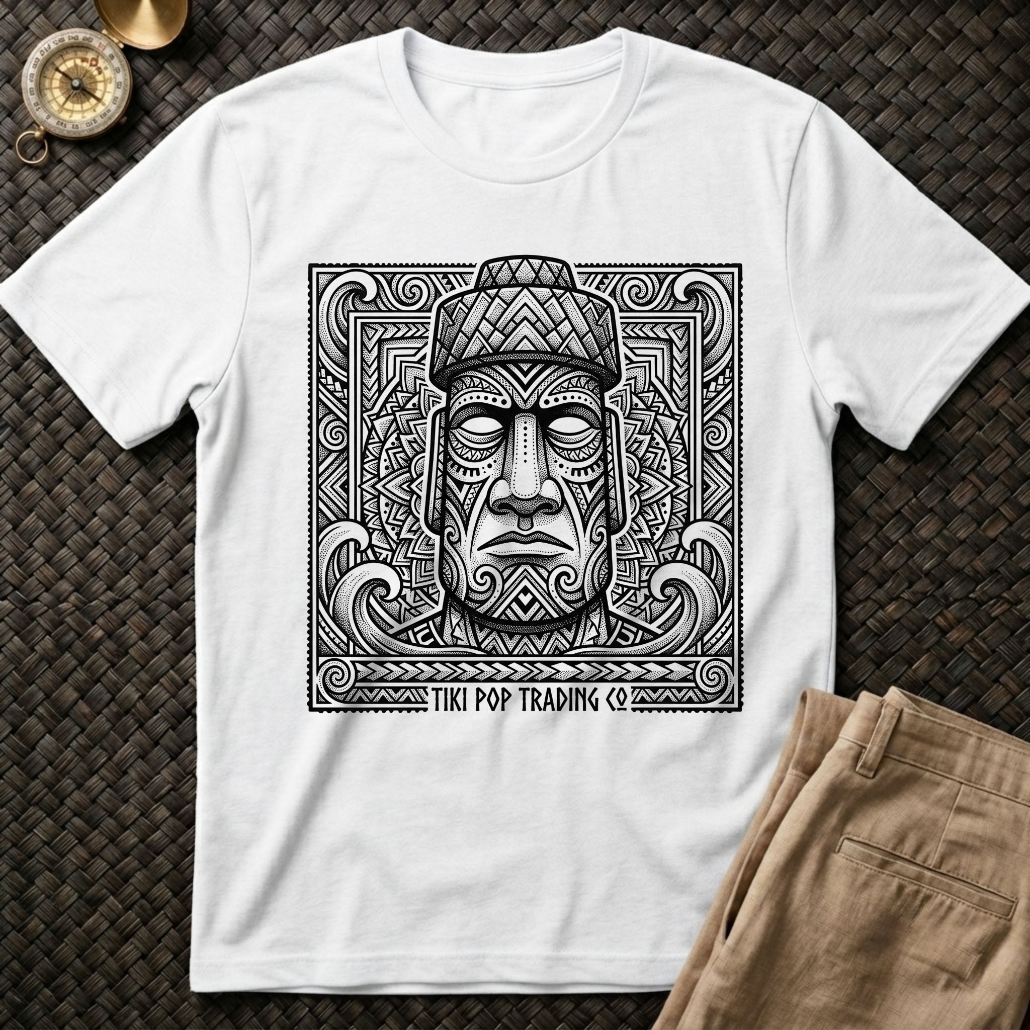 Tiki Pop Moai T-Shirt