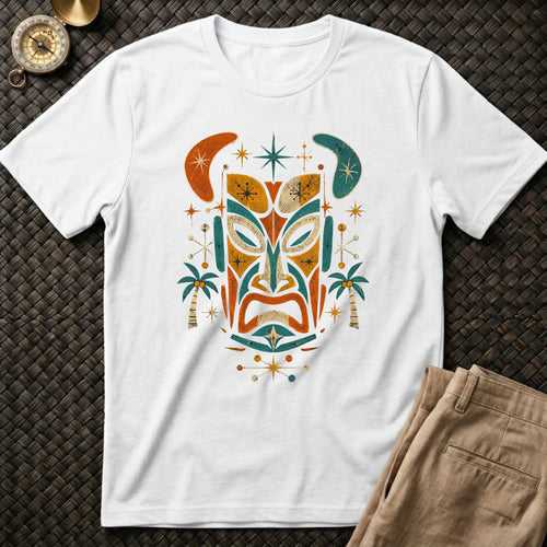 Atomic Tiki Mask T-Shirt