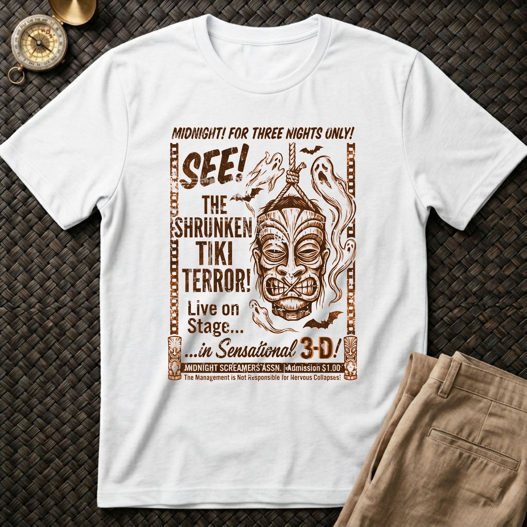 Shrunken Tiki T-Shirt