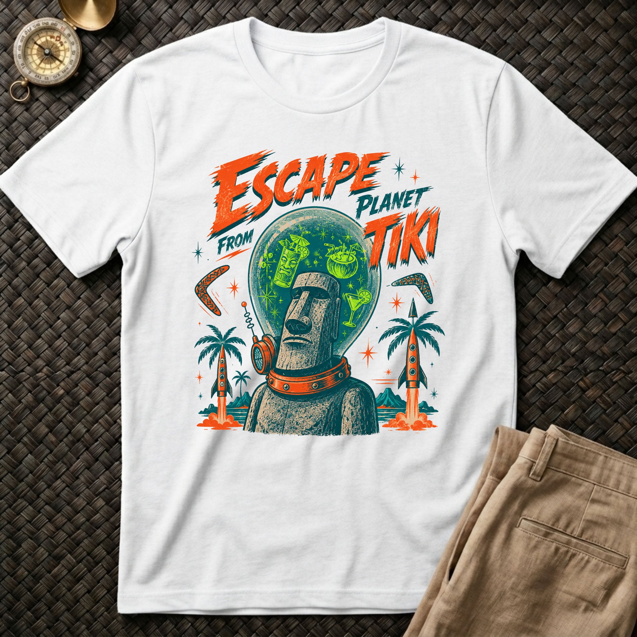 Escape from Planet Tiki T-Shirt