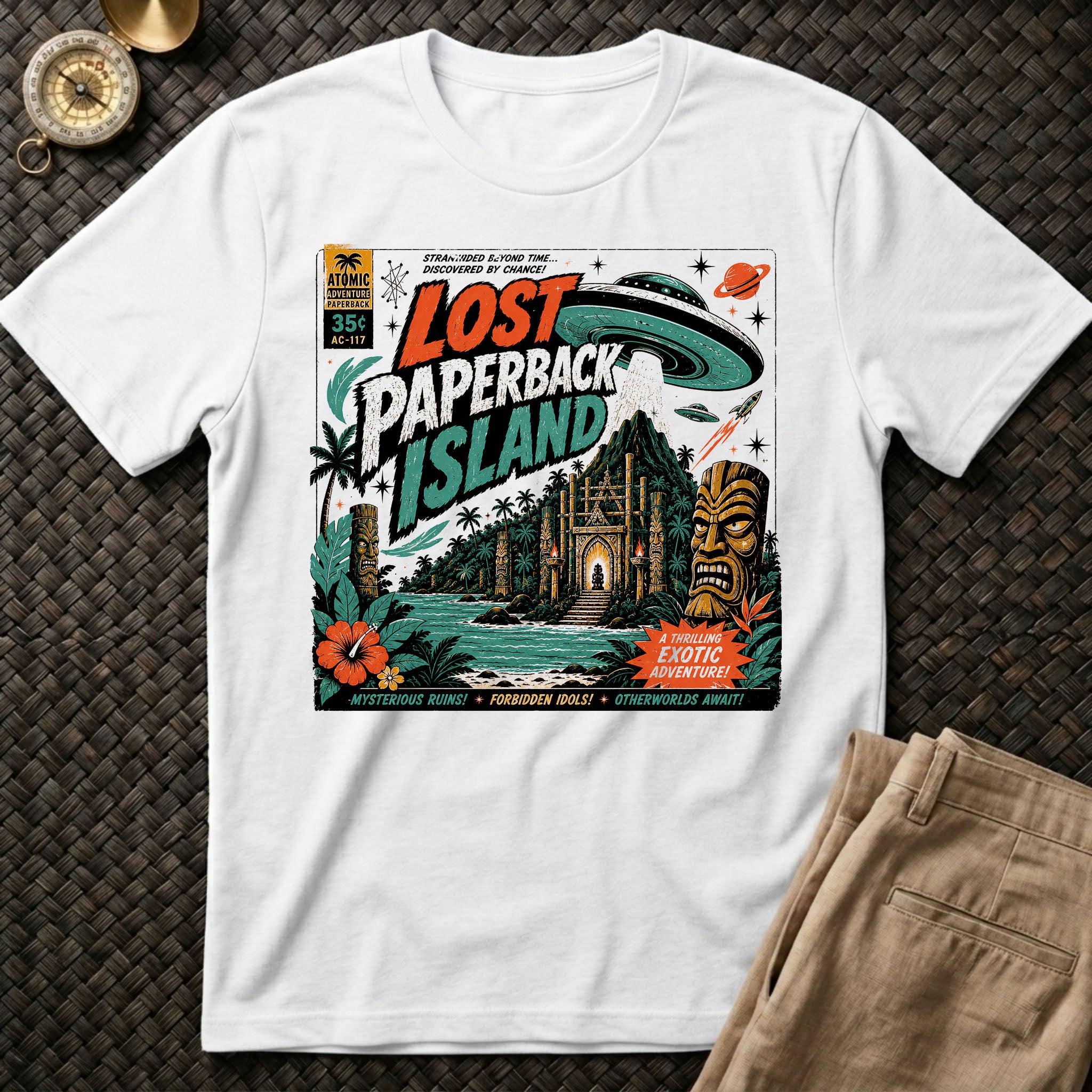 Lost Paperback Island T-Shirt