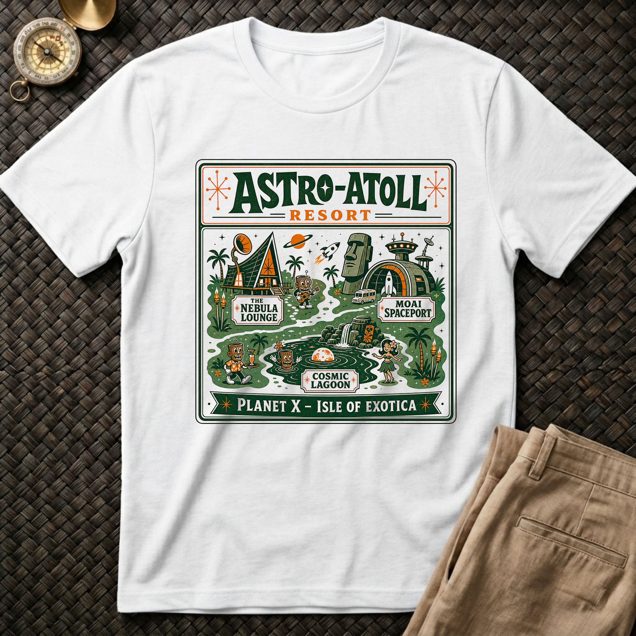 Astro Atoll Resort T-Shirt